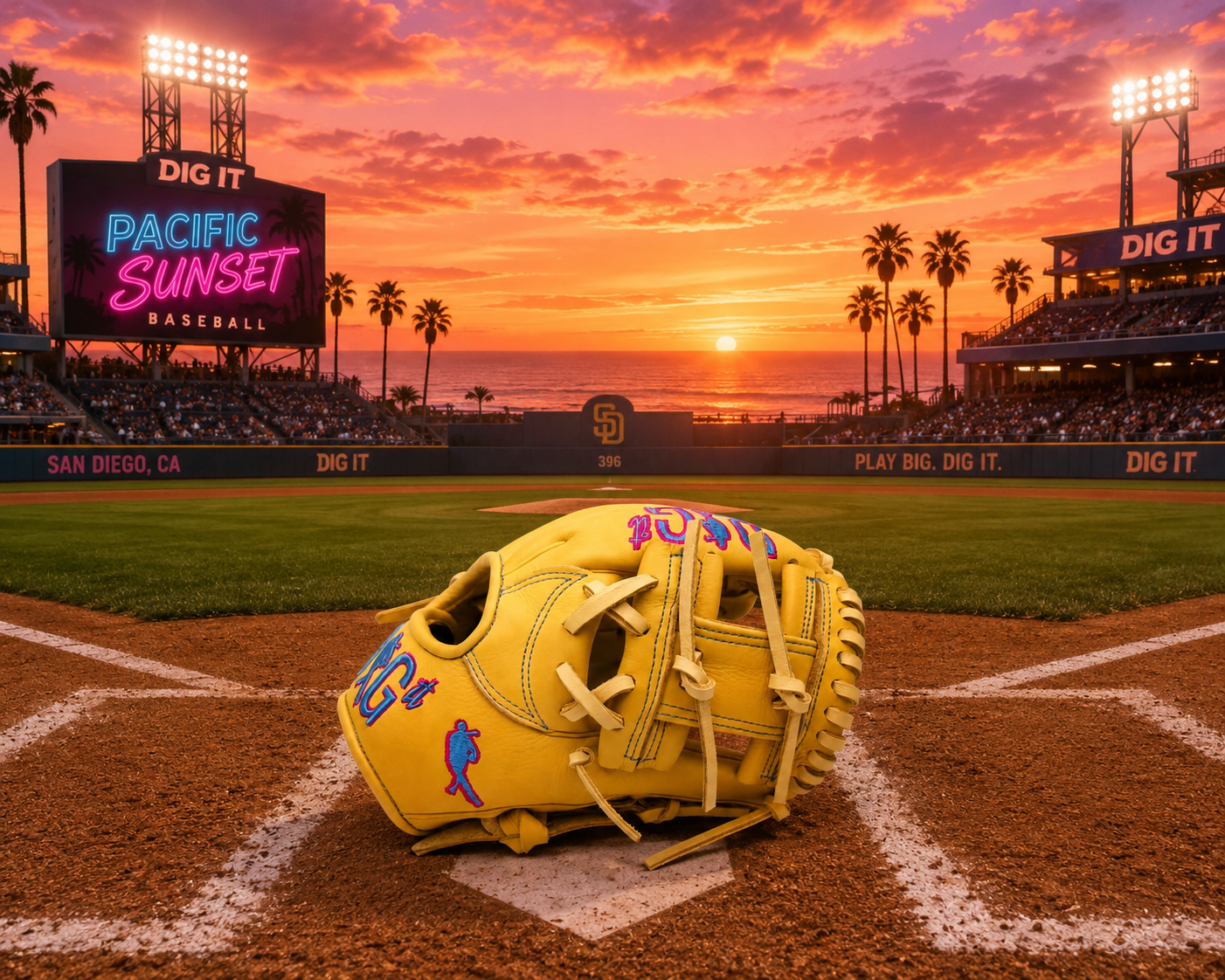 R2Di “Pacific Sunset” Glove