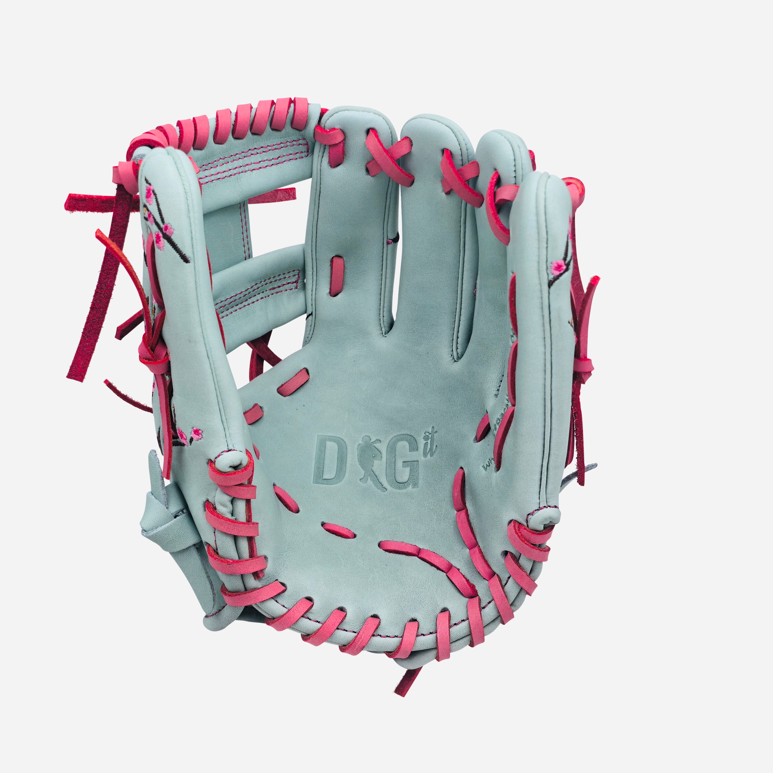 SAKURA Series Mint Cherry Blossom 9.5in Trainer – Dig It Gloves