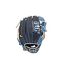 Spider Diamond “Sky Blue/Navy Snakeskin”