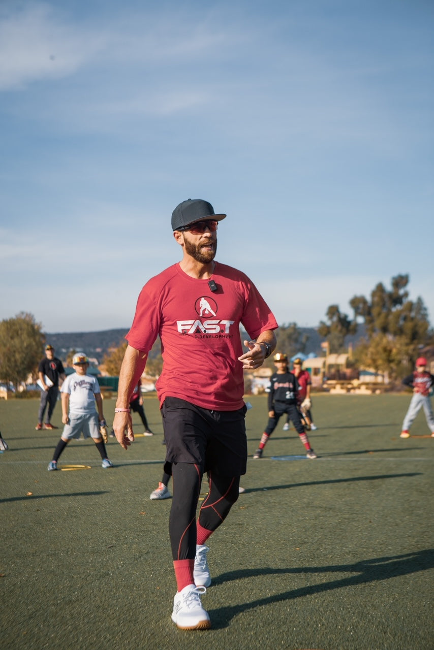 Z - FAST "Shrinking Infields" Athletic Tee